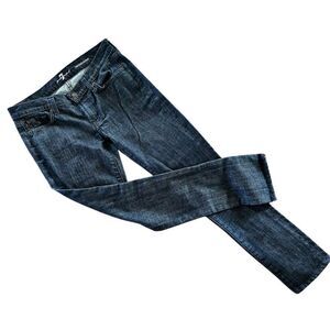 7 for all mankind Women’s Roxanne Jeans Low Rise Dark Wash Soft Size 29